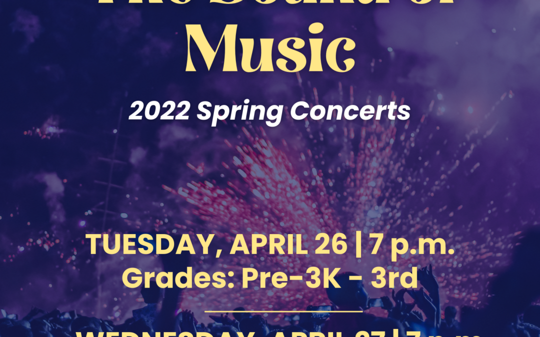 Spring Concerts – April 26th & 27th