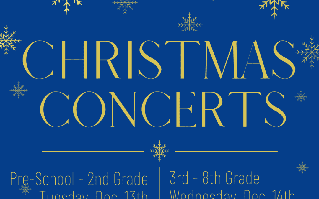 STJB Christmas Concerts – December 13 & 14