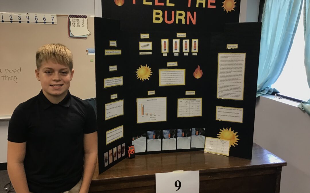 Seventh Grade Science Fair Winners Announced