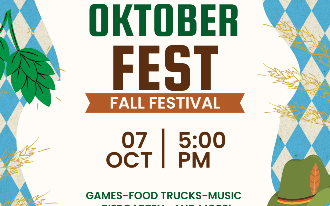 Annual Fall Festival – Saturday, Oct. 7th