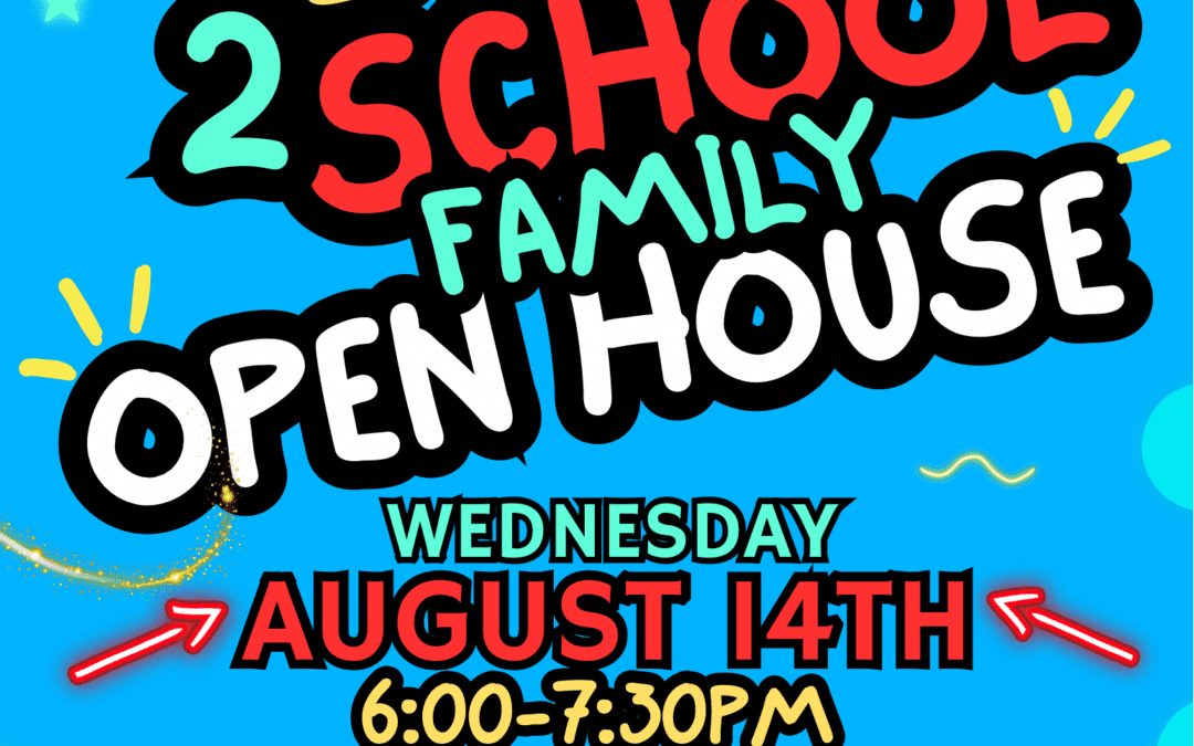 Back to School Night -August 14th