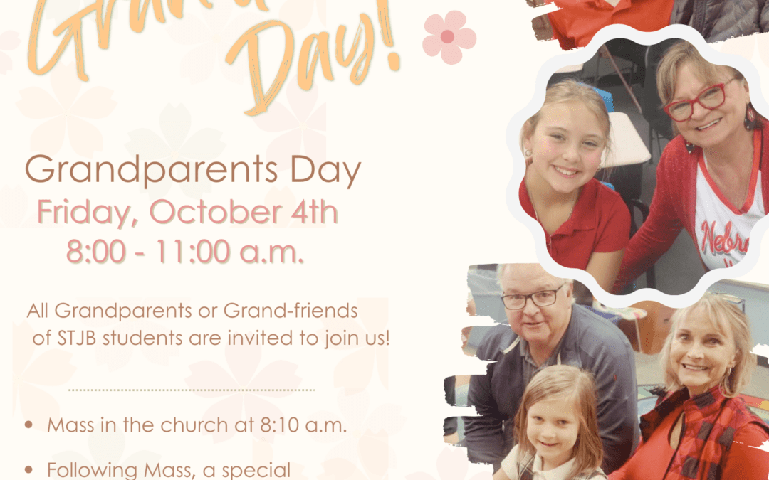 Grandparents Day Celebration – October 4th