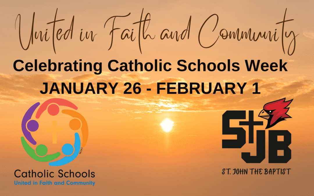 Catholic Schools Week Jan. 26 – Feb. 1